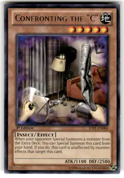 Yugioh - Confronting the "C" (Rare) (1st Edition) - JOTL-EN086 NM - Image 1