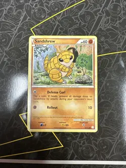 SANDSHREW - 79/123 - HeartGold SoulSilver HGSS - Pokemon Card - Image 1
