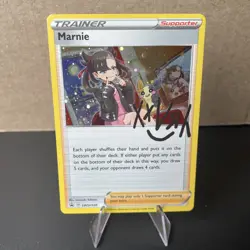Pokemon TCG Marnie SWSH120 Promo Holo Card Tournament Collection NM - Image 1