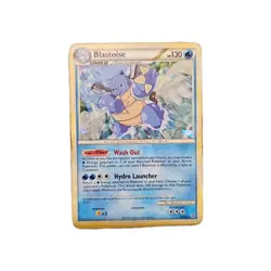 BLASTOISE Unleashed Series POKEMON Cracked Ice Holo 2010 Trading Card 13/95 - Image 1
