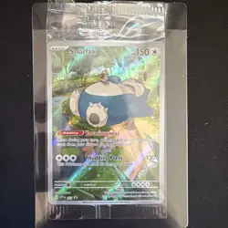 Pokemon TCG Snorlax Promo Card Scarlet Violet 151 SVP051 Holo Sealed - Image 1