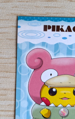 Poncho Pikachu Mega Slowbro Yadoran Business Card Pokemon Canter Japan 2015 - Image 2