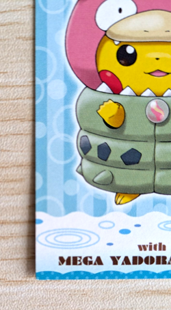 Poncho Pikachu Mega Slowbro Yadoran Business Card Pokemon Canter Japan 2015 - Image 4
