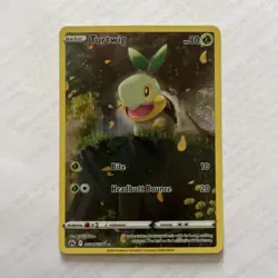 Pokemon TCG: Turtwig GG31/GG70 Crown Zenith Galarian Gallery Holo Rare Card - Image 1