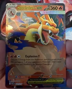 Pokemon Charizard Y ex 022/217 Double Rare Holo Card Ascended Heros Mint - Image 1