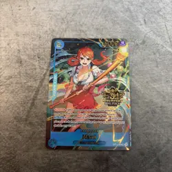 One Piece Card Game Nami Op11-054 Japanese 3rd Anniversary English Edition - Image 1