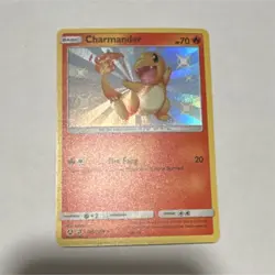 Pokemon Charmander Hidden Fates Shiny Vault Holo Rare SV6/SV94 70 HP TCG Card - Image 1