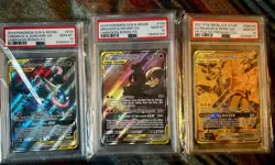 Pokemon Bundle Lot Of 3 PSA 10 Cards 2019 & 2021 Tag Team - Image 1