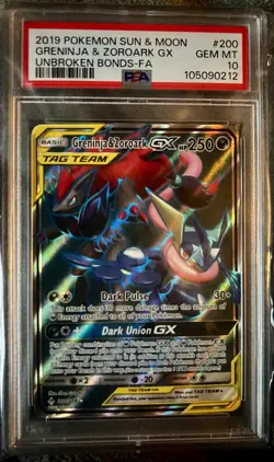 Pokemon Bundle Lot Of 3 PSA 10 Cards 2019 & 2021 Tag Team - Image 2