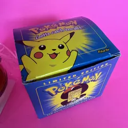 Sealed 1999 Burger King PIKACHU Pokemon Ball 23k Gold-plated Trading Card - Image 3