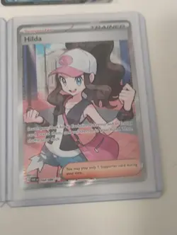 Pokemon VMAX-VSTAR-Illustration Rare-Hilda-Whimsicott Full Art Holo Card Lot - Image 2