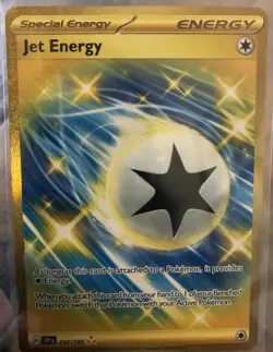 Jet Energy 252/191 Pokemon Surging Sparks Hyper Rare Single Card - Image 1