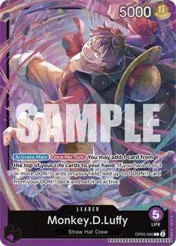 Monkey.D.Luffy (OP05-060) [ST-18 - OP05-060] - LP [Foil] TCG One Piece - Image 1