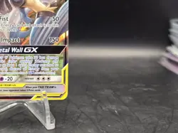 Pokemon TCG Lucario & Melmetal GX 120/214 SM Unbroken Bonds Full Art Holo NM - Image 5