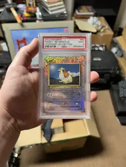 2002 POKEMON LEGENDARY COLLECTION #85 PIDGEY-REVERSE FOIL PSA 9 - Image 1