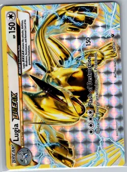 Lugia BREAK 79/124 XY - Fates Collide - Pokemon Card - NM - Image 1