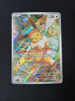 2025 Pokemon Prismatic Evolutions Eevee Black Star Promo #173 - Image 1