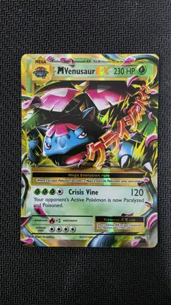 Pokemon TCG M Venusaur EX Ultra Rare XY - Evolutions 2/108 - Image 1