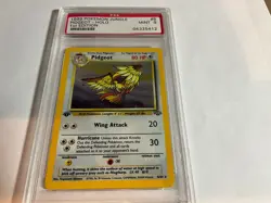 1999 Pokemon Holo #8 Jungle 1st First Edition Pidgeot PSA 9 MINT - Image 3