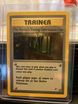 Rocket's Training Gym #104 Pokemon Gym Heroes - Image 1
