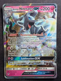 Alolan Ninetales GX - 132/214 - Lost Thunder (Pokemon) - Image 1