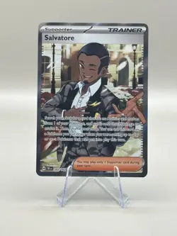 SALVATORE #202/162 POKEMON Temporal Forces (Ultra Rare, NM) ENGLISH - Image 1