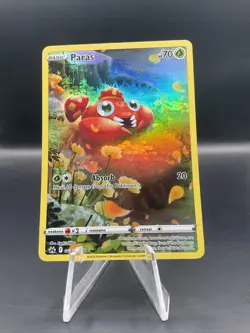 Pokemon Paras GG32/GG70 Crown Zenith Full Art Holo Ultra Rare English - Image 1