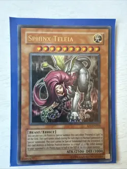 Sphinx Teleia - EP1-EN003 - Ultra Rare - Promo Edition NM YuGiOh! Yu-Gi-Oh! - Image 1
