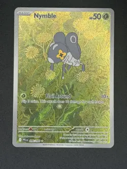Nymble 096/094 Illustration Rare Phantasmal Flames Pokemon NM - Image 1