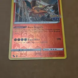 Pokemon Charizard 10/78 Pokemon Go Reverse Holo NM TCG CCG - Image 5