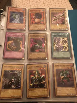 Rare 1996 Yugioh Card Lot 292 Total Unsorted/Binder Collection And Game Board - Image 1