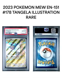 2023 POKEMON MEW EN TANGELA #178 IR PSA 10 - Image 1