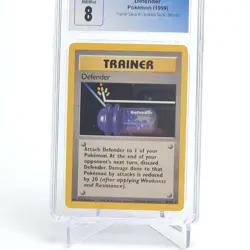 Rare 1999 Pokemon Trainer Deck A Brock's Deck - DEFENDER 80/102 CGC 8.0 - Image 3