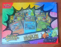Pokemon Ascended Heroes First Partner Deluxe Pin Collection Sealed New - Image 1