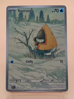 2026 Snorunt 227/217 Illustration Rare Holo NM Pokemon ME: Ascended Heroes - Image 1