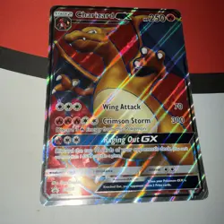 Pokemon TCG Charizard GX SM60 Oversized Jumbo Full Art 2017 Black Star Promo - Image 1