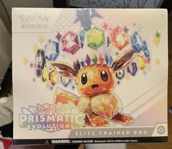 Pokemon TCG Scarlet Violet Prismatic Evolutions Elite Trainer Box ETB *Sealed* - Image 1