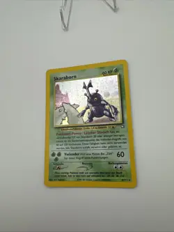 Pokemon TCG Heracross Neo Genesis #6/111 Holo Unlimited Rare (German) MP - Image 4