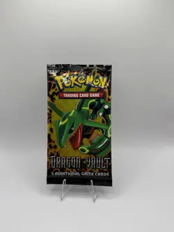Pokemon TCG 2012 Black & White Dragon Vault Booster Pack Sealed Rayquaza Art - Image 1