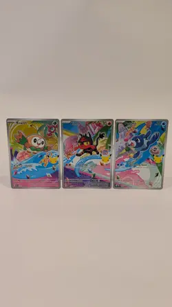 Rowlet Litten Popplio - Promo Set - 43 44 45 Pokemon TCG First Partner Series 1 - Image 2