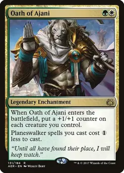 Oath of Ajani - Aether Revolt | MTG Card - Image 1