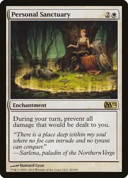 Personal Sanctuary - Magic 2012 | MTG Card - Image 1