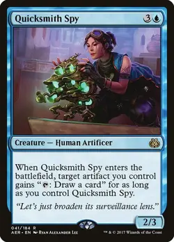 Quicksmith Spy - Aether Revolt | MTG Card - Image 1