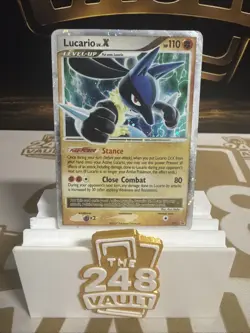 Pokemon TCG Lucario LV X Promo Holo Pokemon Promos Holo Promo Promo - Image 1