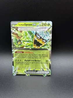Pokemon Teal Mask Ogerpon EX Holo Basic Sv Prismatic Evolutions 012/131 NM - Image 1