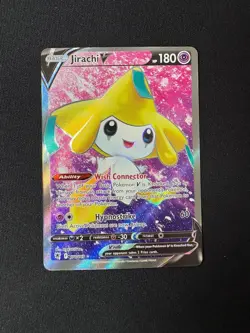 2022 Pokemon Astral Radiance Jirachi V Full Art #170 - Image 1