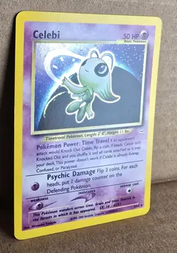 Pokemon TCG Neo Revelation Celebi Holo Rare 3/64 50 HP 2000 English - Image 3