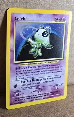 Pokemon TCG Neo Revelation Celebi Holo Rare 3/64 50 HP 2000 English - Image 4