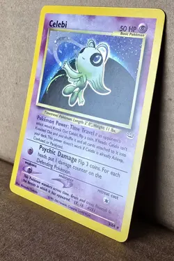 Pokemon TCG Neo Revelation Celebi Holo Rare 3/64 50 HP 2000 English - Image 5