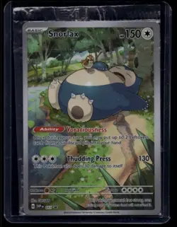 Pokemon TCG Snorlax 051 Scarlet & Violet 151 Promo Sealed NM H - Image 1